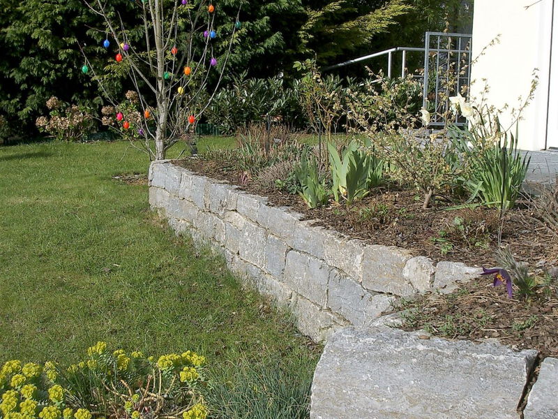 Gartenmauer