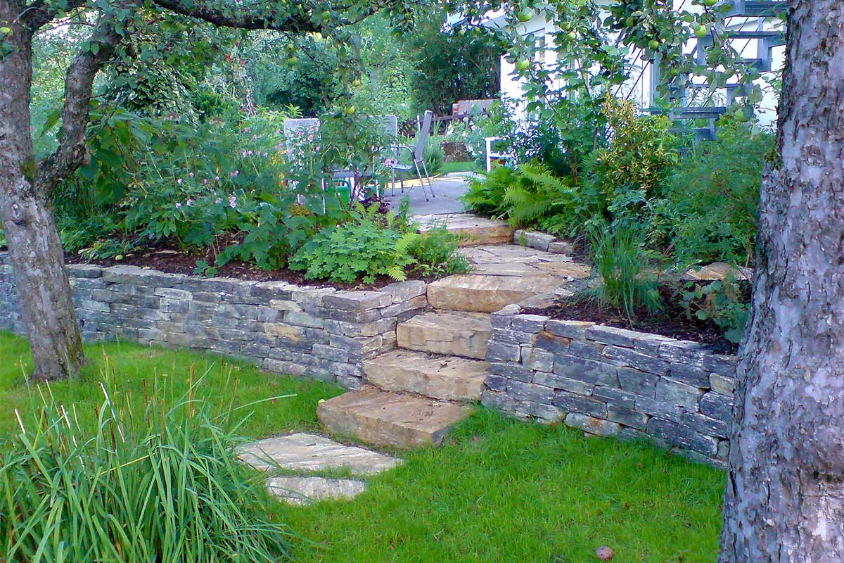 Treppe aus Granit